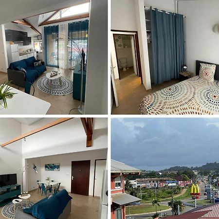 Nana Cocooning- C42- Vue Panoramique - Appartement Cosy Et Lumineux- Cuisine Equipee- Clim-Terrasse Cayenne Kültér fotó